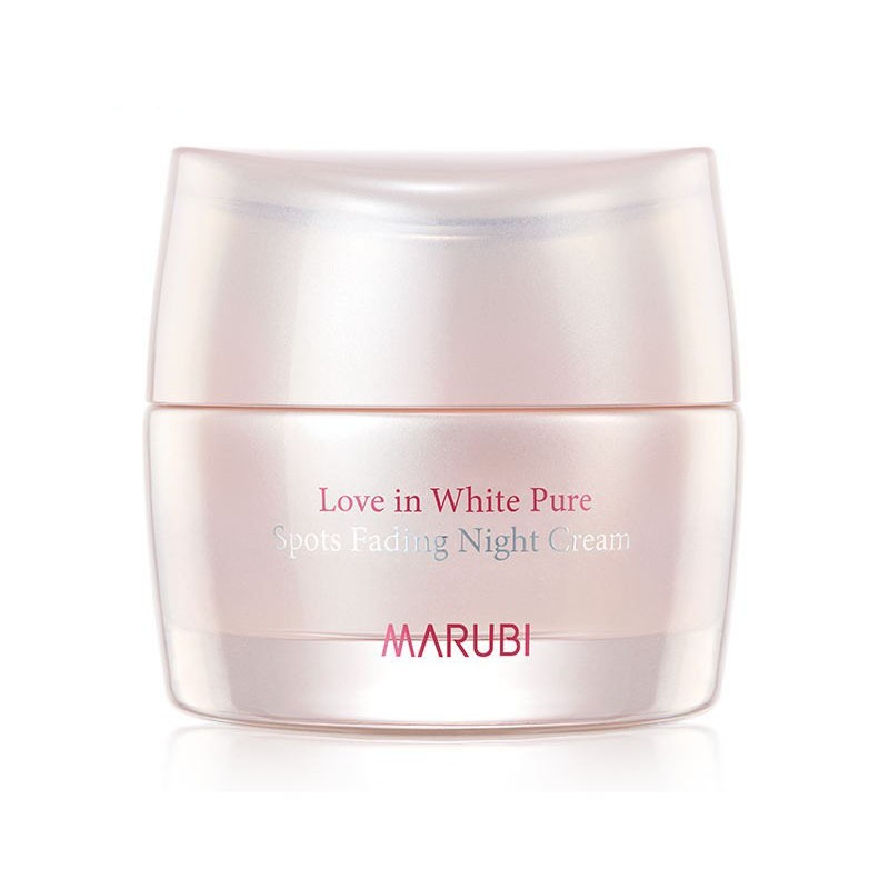 丸美白色之恋纯白补水保湿晚霜