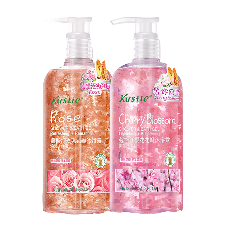 蔻斯汀家庭装花瓣沐浴露