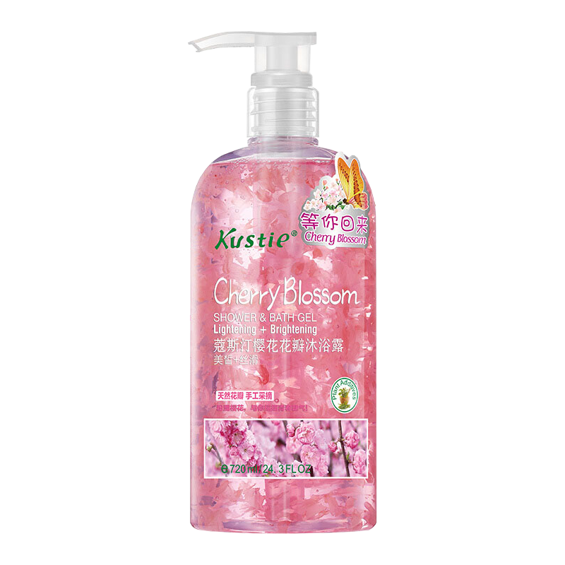 蔻斯汀 樱花花瓣沐浴露