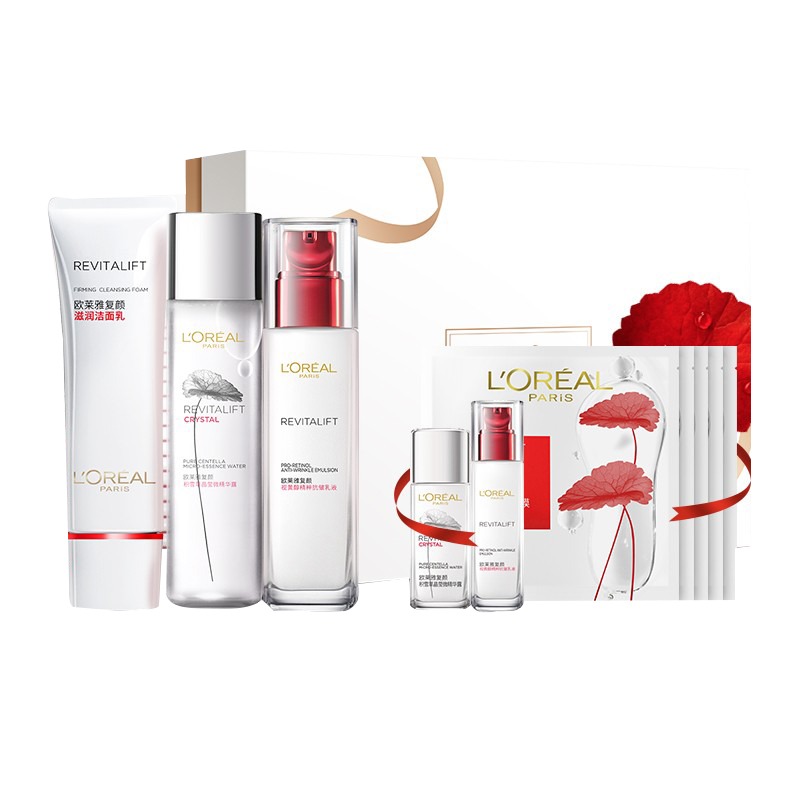 欧莱雅 紧致保湿 套装