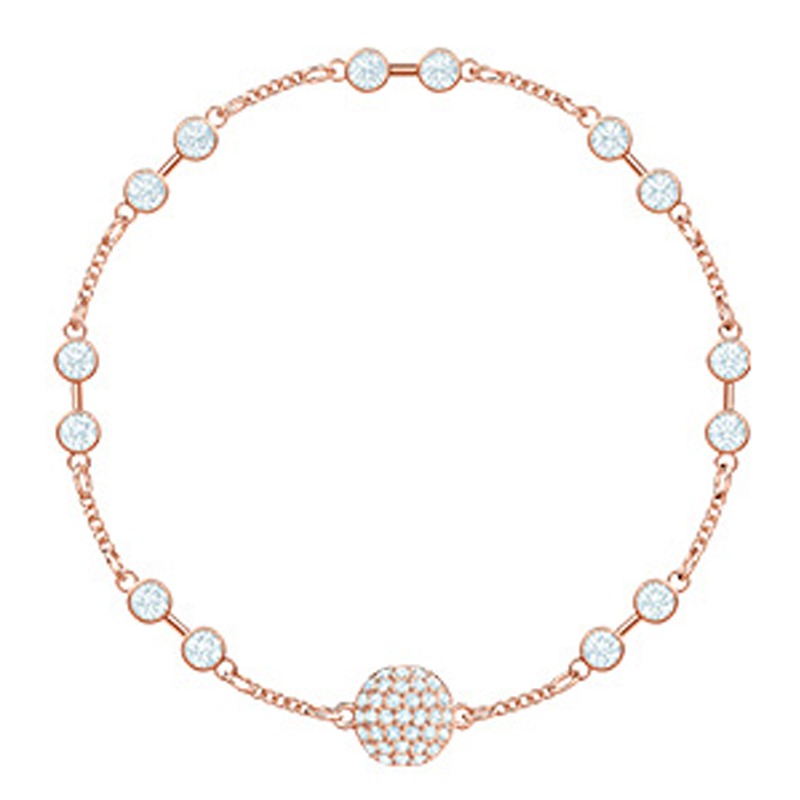 施华洛世奇镀玫瑰金色手链