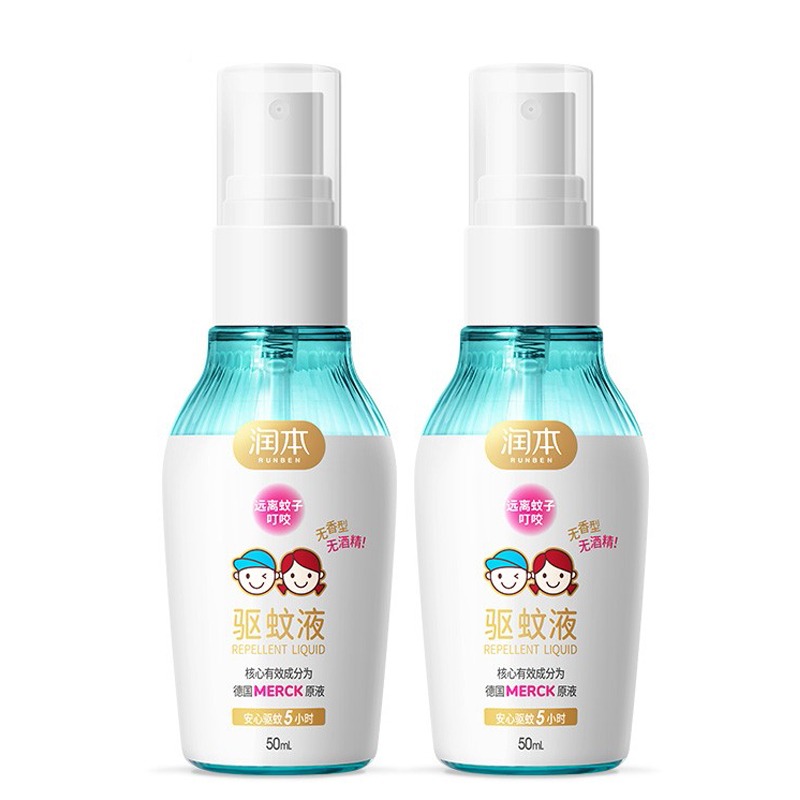润本无酒精无香驱蚊喷雾