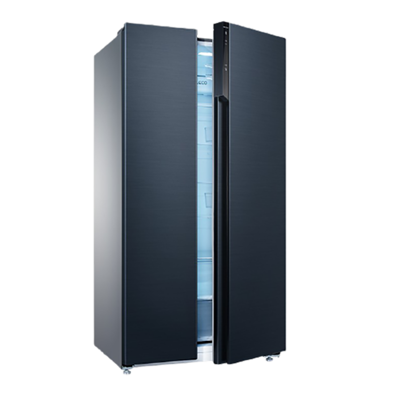 美菱 黛蓝灰面板冰箱