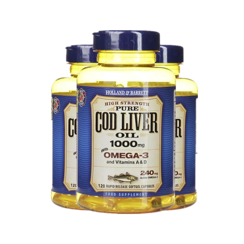 荷柏瑞 鳕鱼 鱼肝油软胶囊