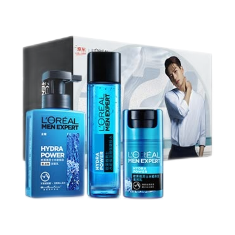 欧莱雅 水能氨基酸 护肤套装