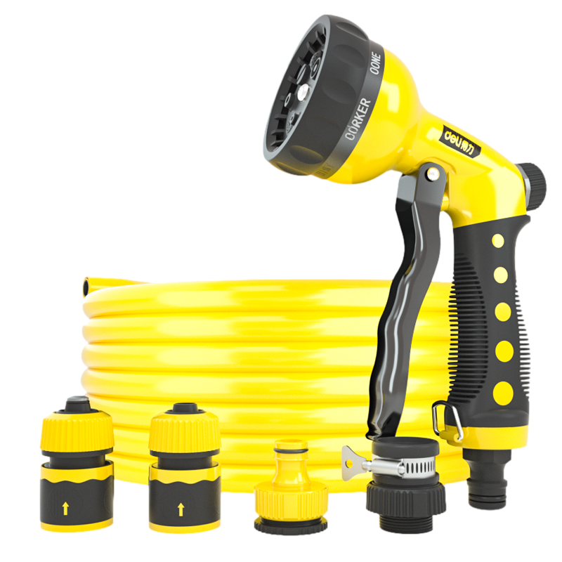 得力 多功能家用高压洗车水枪