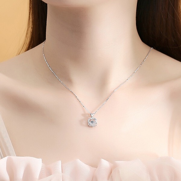 菲乐普 跳动的心六芒星项链