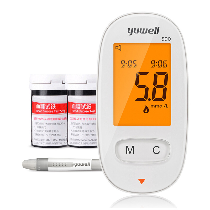 鱼跃 语音背光血糖仪