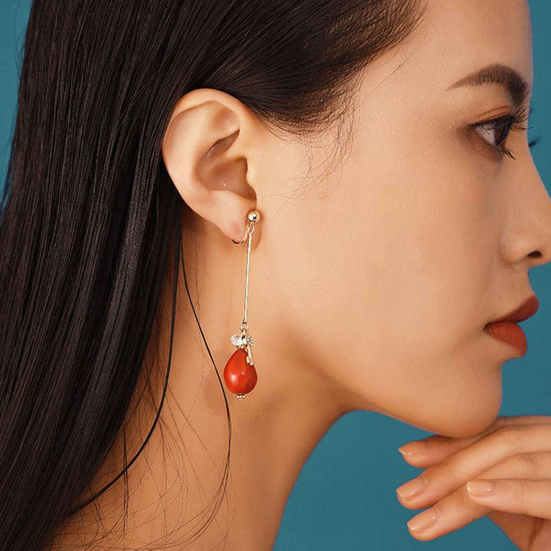 黛若 镜面抛光耳饰