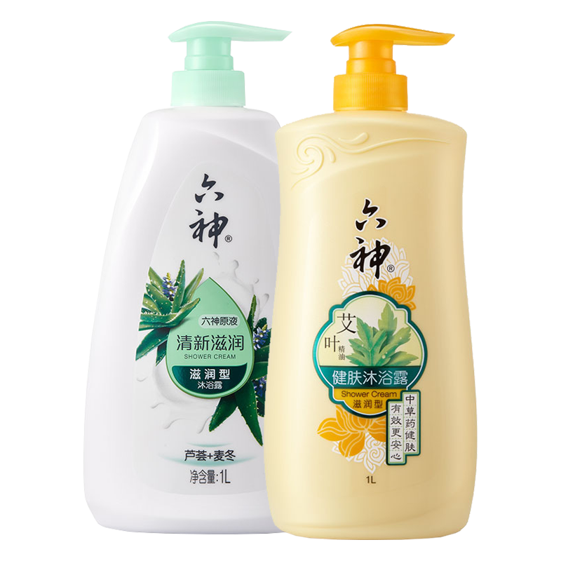 六神 清新艾叶滋润沐浴露