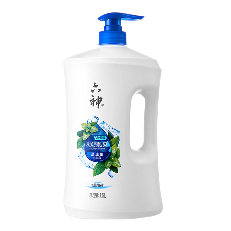 六神劲凉酷爽沐浴露