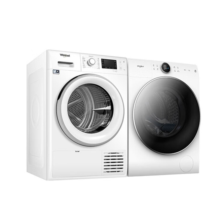 惠而浦口热泵干衣机洗烘套装