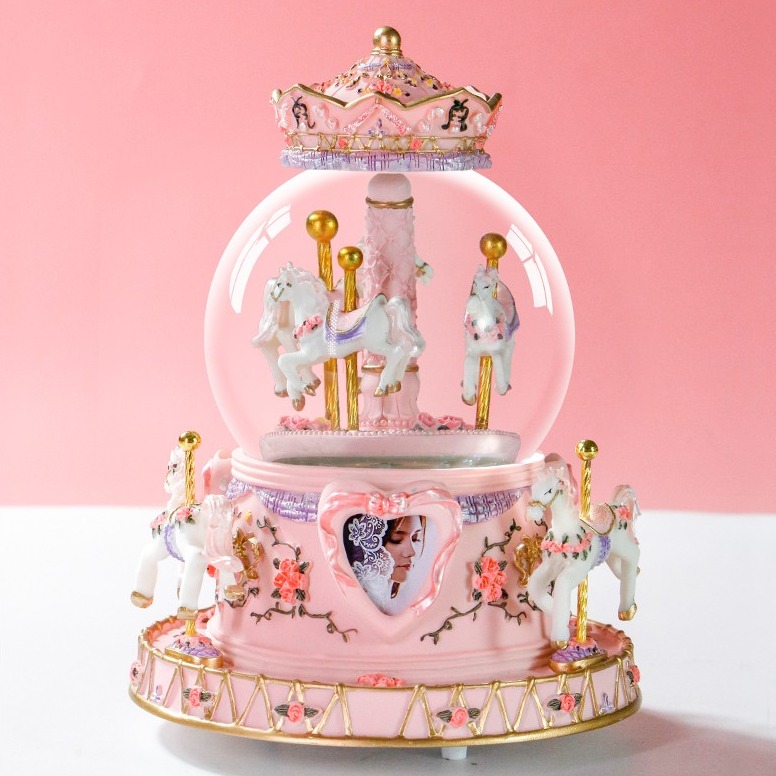 音美美 旋转木马音乐盒