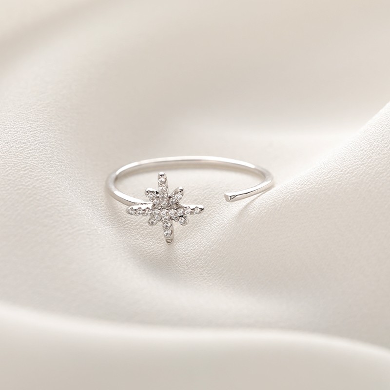 吉尼弗八角星芒戒指