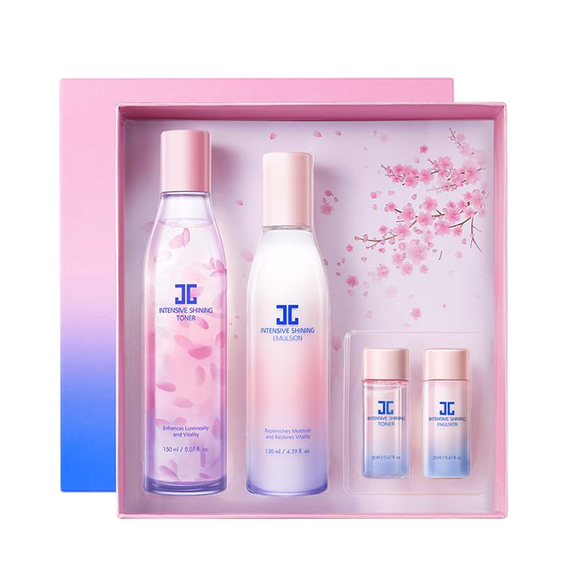 捷俊 密集焕亮水乳套盒