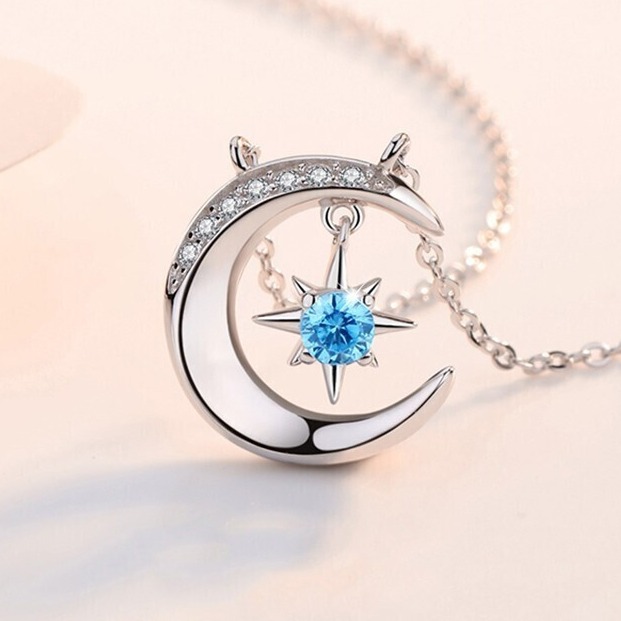 朵菲 星月项链