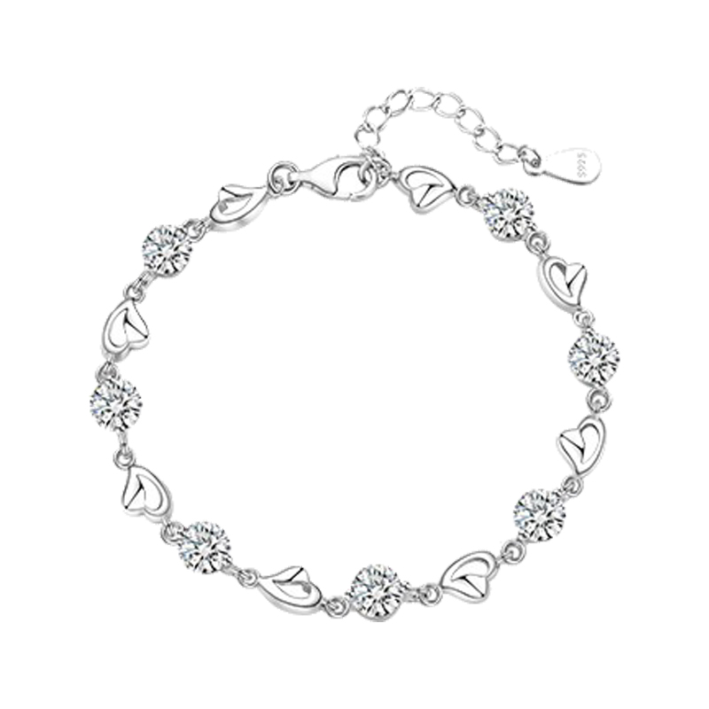 花影 舒适925银手链