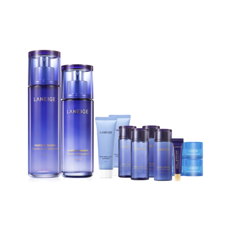 兰芝 弹润透亮 护肤套装