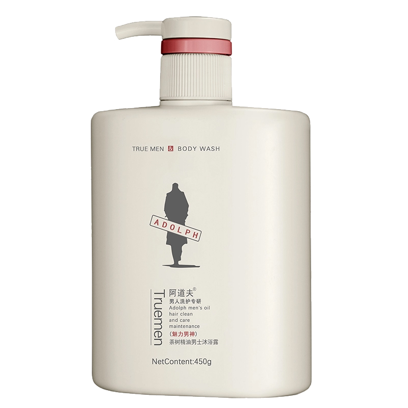 阿道夫 茶树精油男士沐浴露