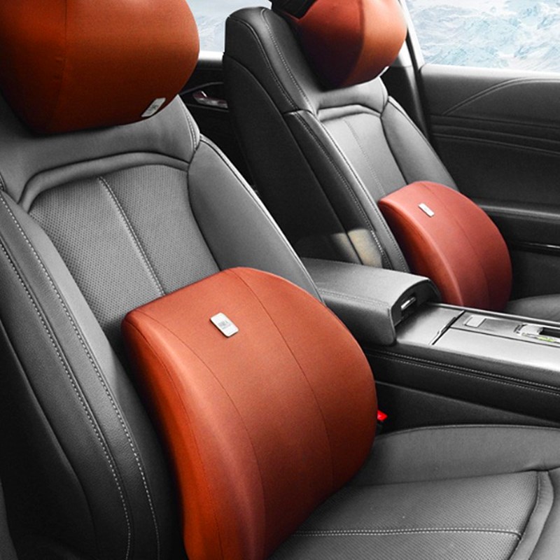 南极人 汽车头枕腰靠套装