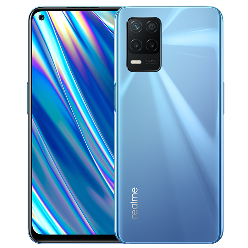 真我 光影蓝配色手机