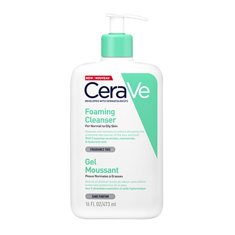 CeraVe 泡沫净颜洁面啫喱