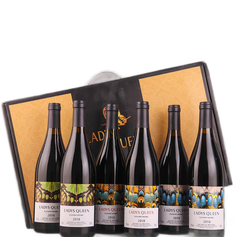 拉德斯王菲 彩蝶混搭系列红酒