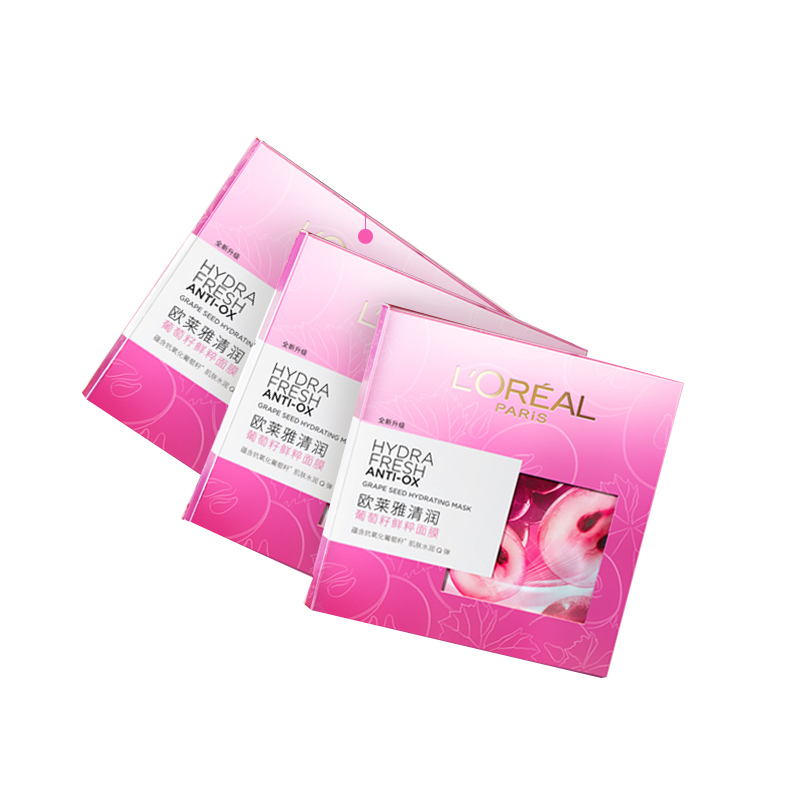 欧莱雅 清润葡萄籽鲜粹面膜