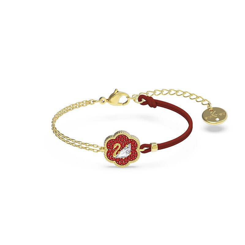 施华洛世奇 宝相花天鹅 手链