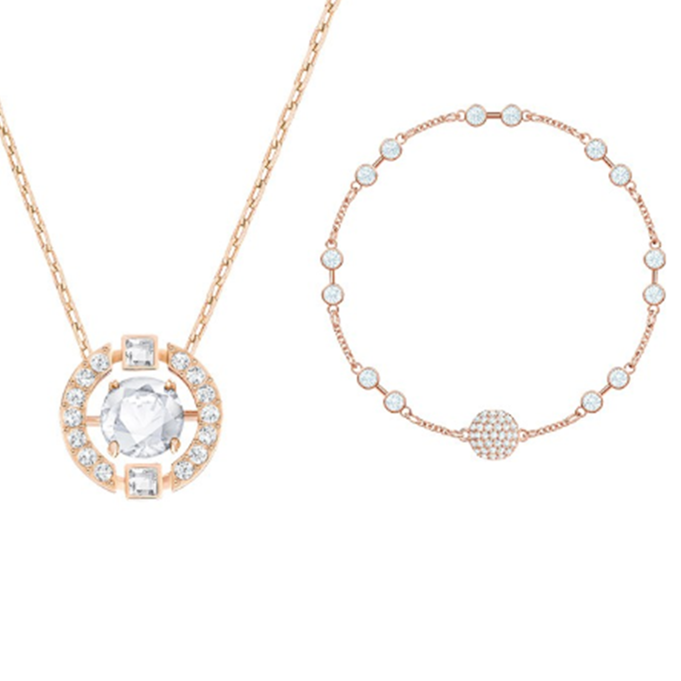 施华洛世奇 灵动光晕 项链套装