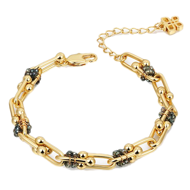 茜子 几何图案手链