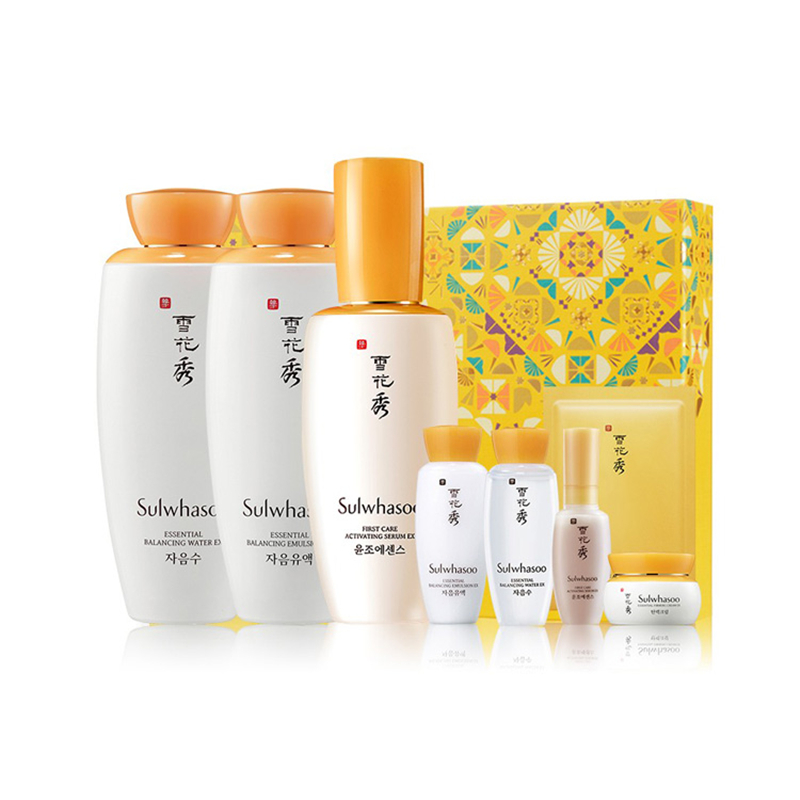 雪花秀 祛黄保湿 护肤套装