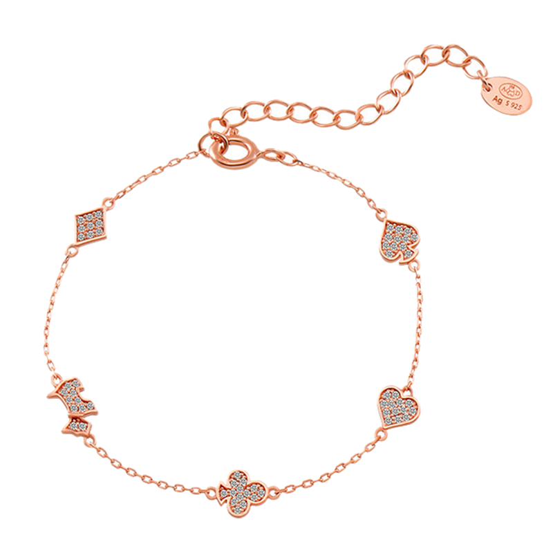 瑷嘉莎925银气质手链