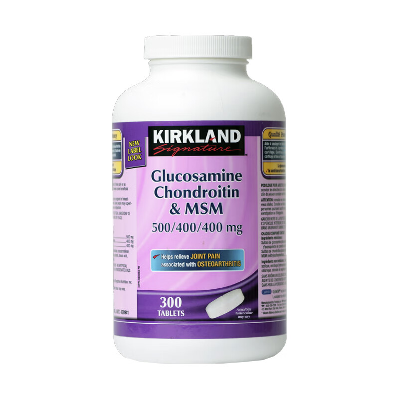 科克兰 温和 氨糖软骨素片