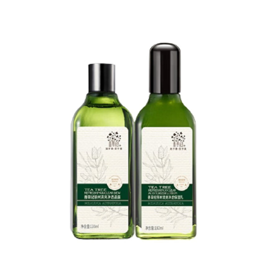 善草纪 清爽茶树精华 套装