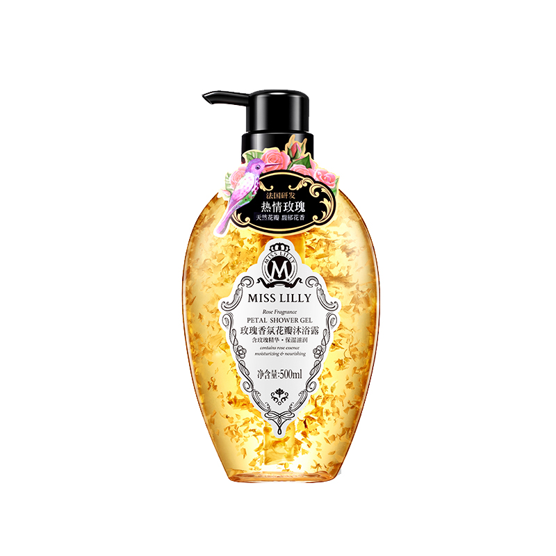 蜜斯莉 花瓣 沐浴露