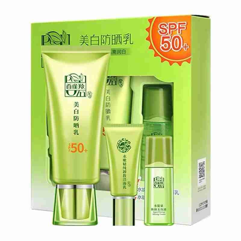 百雀羚草本美白防晒乳