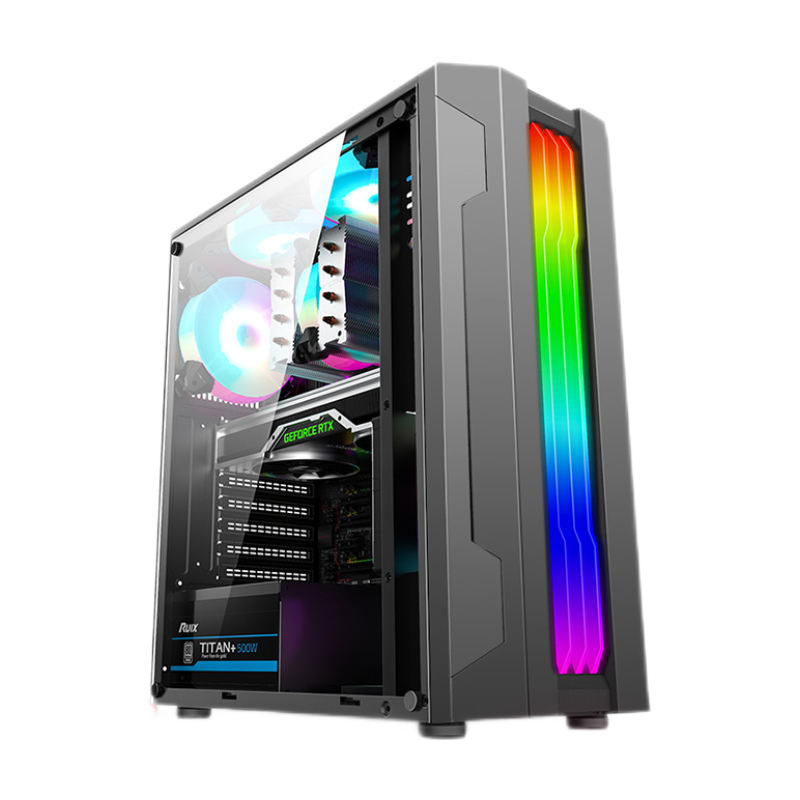 酷耶 炫酷RGB灯光台式机