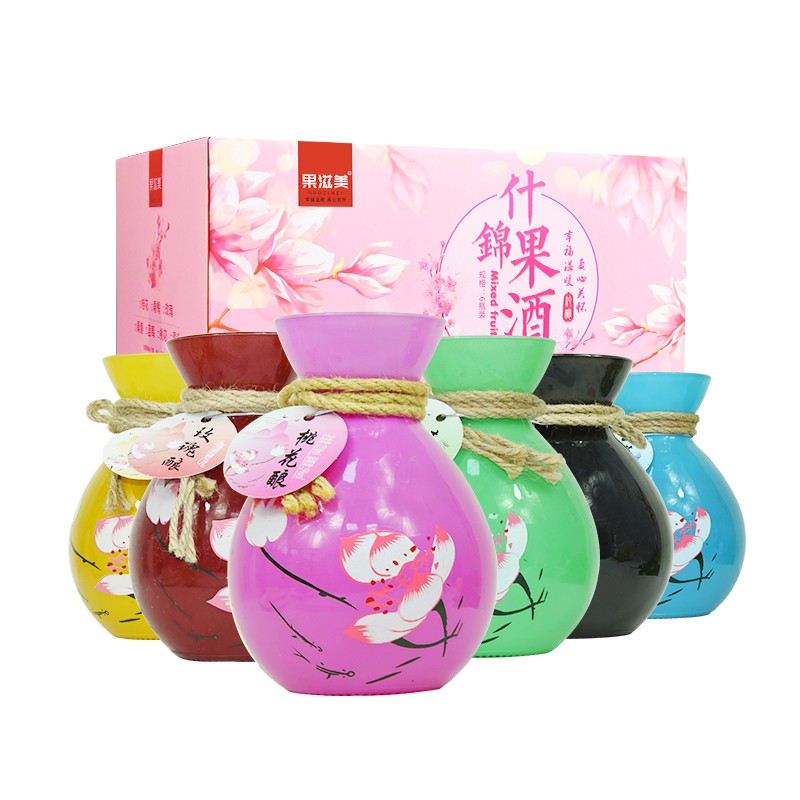 果滋美 桃花酿青梅果酒