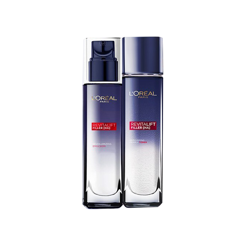 欧莱雅 复颜玻尿酸水乳套装