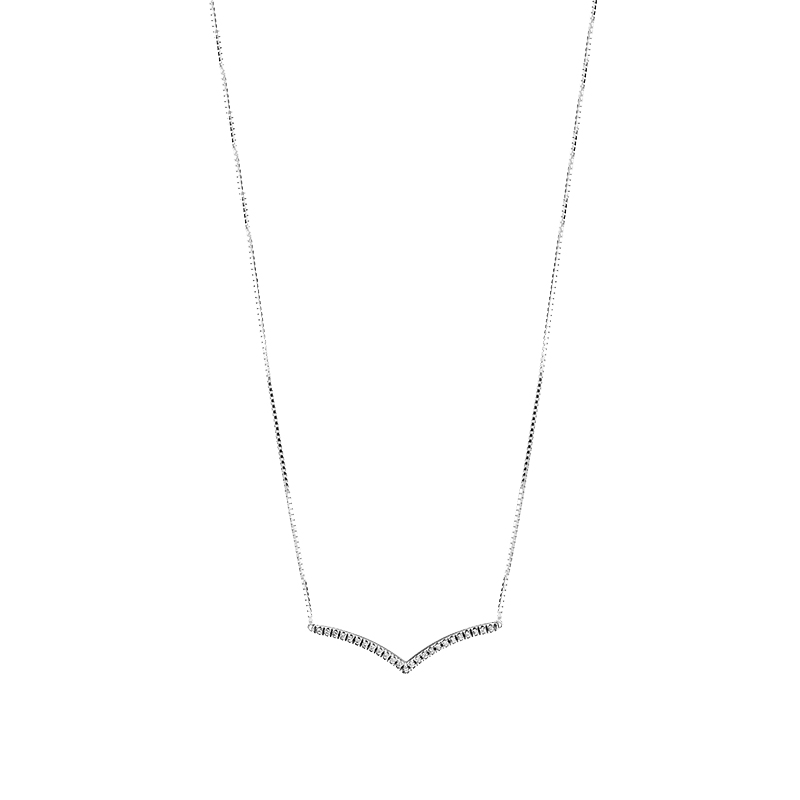 潘多拉 镶钻项链