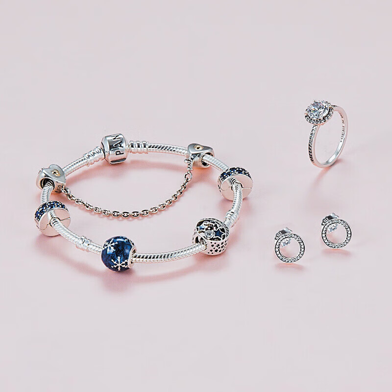 潘多拉简约大圆圈耳饰