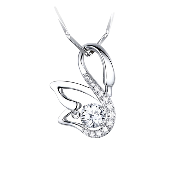 MyMiss 闪耀白锆项链