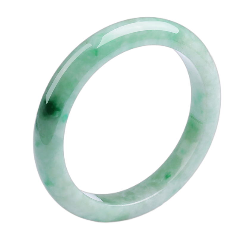 玉观澜 色感清雅翡翠手镯