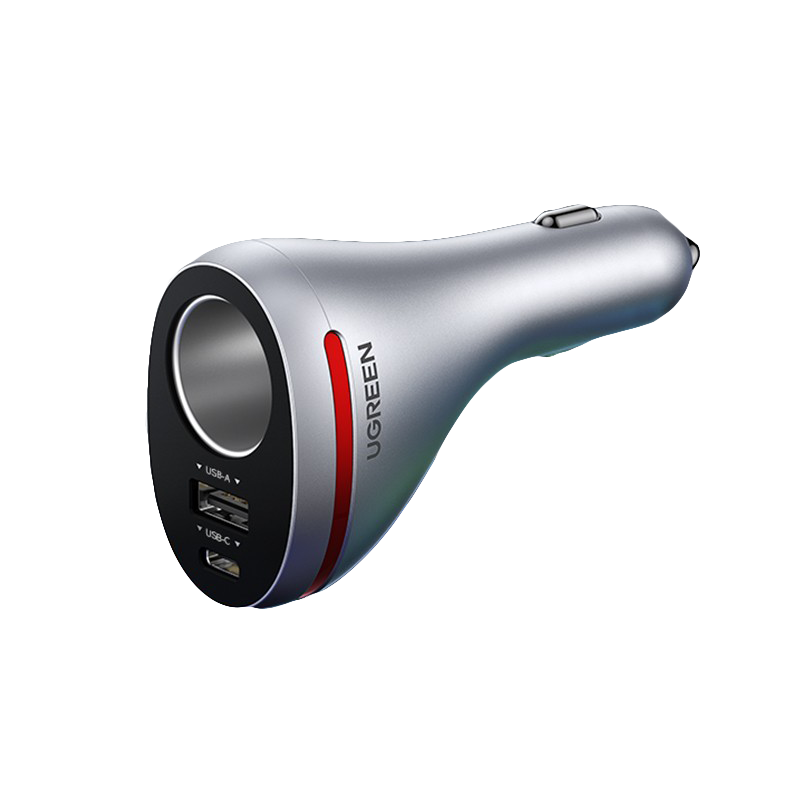 绿联 智能芯片车载充电器