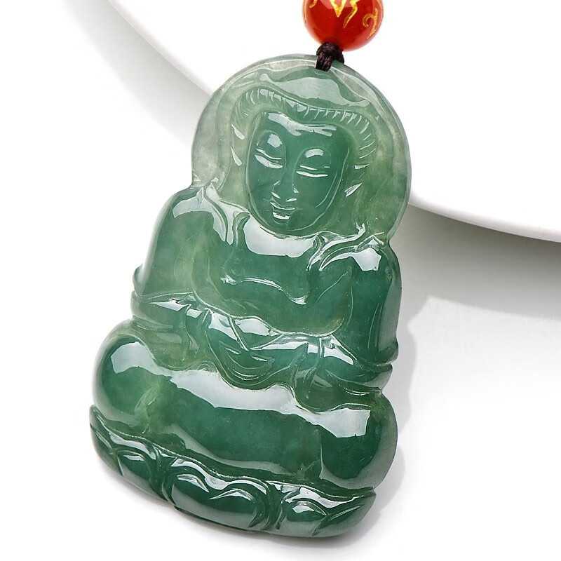 千载一玉 油青雕像 吊坠