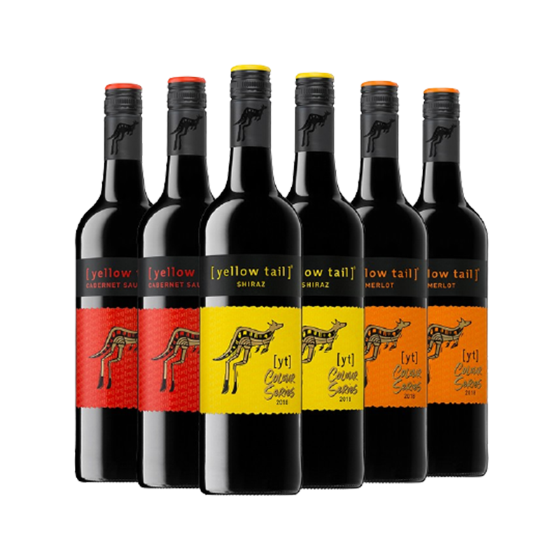 黄尾袋鼠 缤纷系列进口葡萄酒