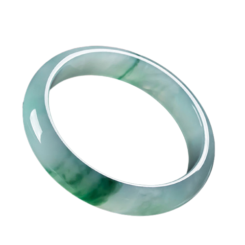 影享 精美飘花翡翠手镯