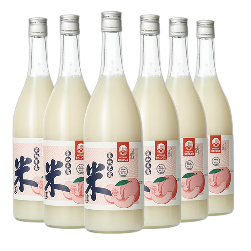 苏州桥 蜜桃米露养生酒
