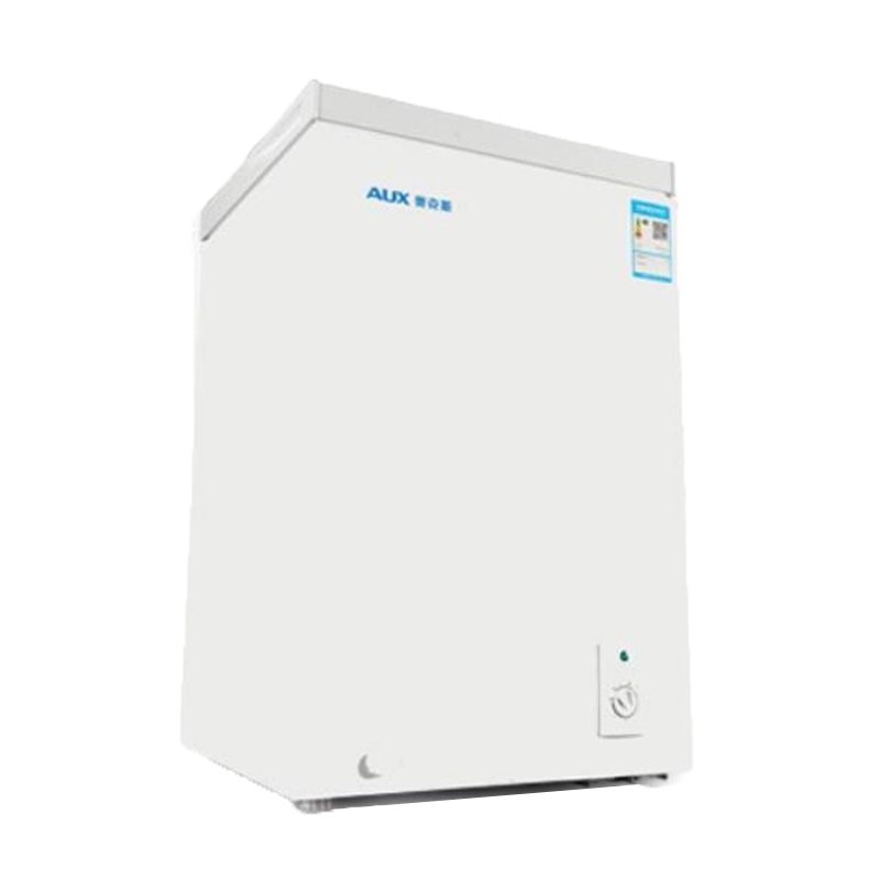 奥克斯小型顶开卧式冷柜